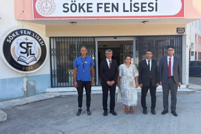 Söke Fen Lisesi ilk öğrencileriyle eğitim hayatına başladı
