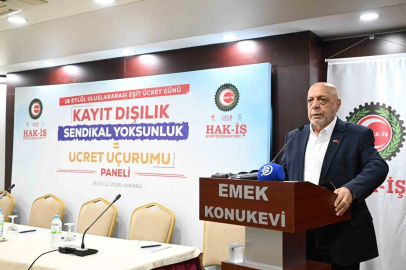 HAK-İŞ Başkanı Arslan: "18 Eylül’ü her yıl daha geniş kapsamlı şekilde konuşmaya devam edeceğiz"
