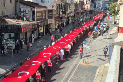 Tekirdağ’da Gaziler Günü’nde anlamlı yürüyüş
