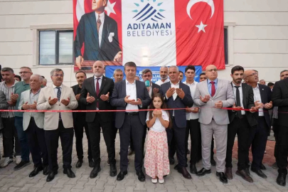Cumhuriyet Mahallesi’ne yeni taziye evi açıldı
