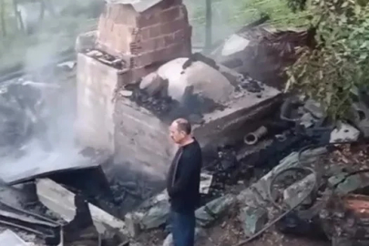 Köy fırınında çıkan yangını itfaiye söndürdü
