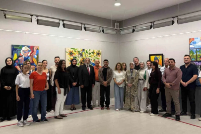 Ressam Talha Kılıç SANKO Sanat Galerisinde resim sergisi açtı
