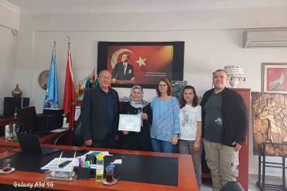 Bandırma’da azim ve kararlılıkla gelen başarı 7 ayda okuma yazma öğrendi
