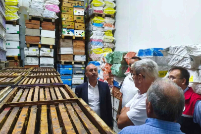 Havran’da arı ürünlerinin muhafazası değerlendirildi

