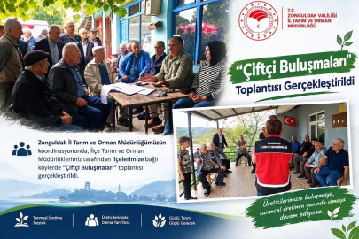 Zonguldak’ta üreticilere tarımsal destekler anlatıldı
