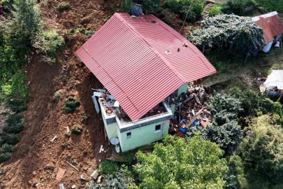 Heyelan sonrası yaşadıkları korku dolu anları anlattı
