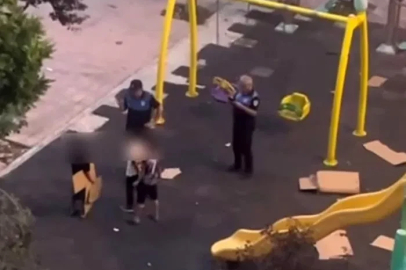 Amasya’da parkı kirleten küçük çocukları belediye ifşa etti: "Hata yaptınız"

