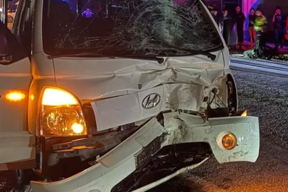 Kamyonetle çarpışan motosikletin 16 yaşındaki sürücüsü hayatını kaybetti
