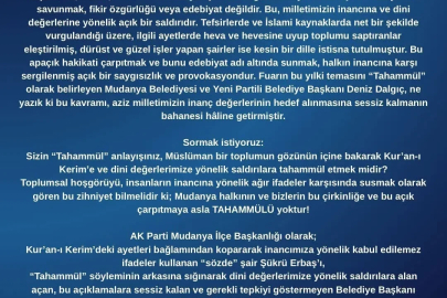 ’Şuara Suresi’yle ilgili açıklamaları nedeniyle Şükrü Erbaş ile Başkan Dalgıç’a büyük tepki

