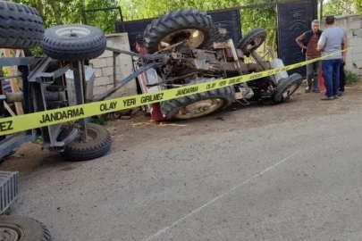 Van’da traktör devrildi: 3 yaralı
