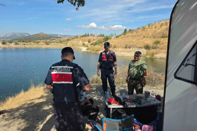 Bilecik’te jandarmadan gölet ve ormanlarda tedbir
