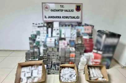 Gaziantep’te 4 milyon TL değerinde kaçak elektronik eşya ele geçirildi: 2 gözaltı

