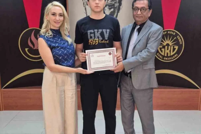 GKV’li öğrenciden bilim dünyasına katkı
