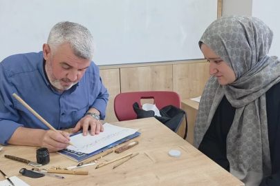 Kütahya’da ’Hüsn-i Hat Kursu’na ilgi
