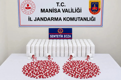 Kırsala gizlediği 12 bin 450 sentetik hapla yakalandı
