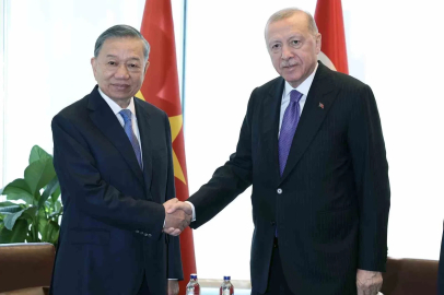 Cumhurbaşkanı Erdoğan, Vietnam Devlet Başkanı Lam ile görüştü
