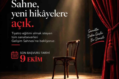 Tiyatro hayali kuranlara Gelişim Sahnesi kapılarını açıyor
