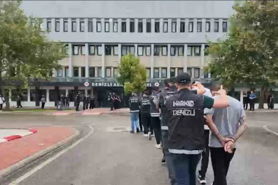 Denizli’de 13 torbacı polisin operasyonuyla yakalandı
