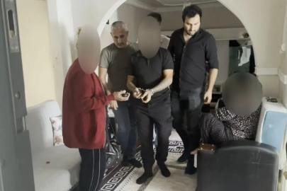 Edirne’de 31 yıl hapis cezasıyla aranan anne ve oğul yakalandı
