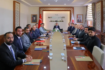 Bayburt’ta Genişletilmiş Güvenlik ve Asayiş Toplantısı yapıldı
