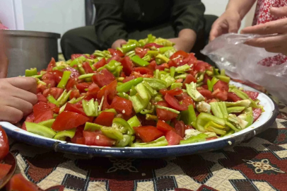 Ağrı’da yaz sebzeleri kış sofralarına hazırlanıyor
