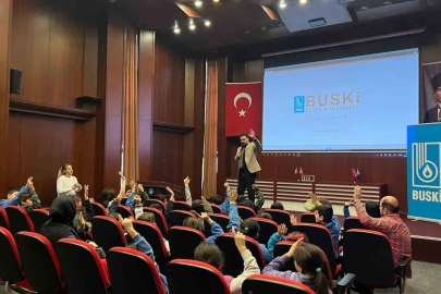 Büyükşehir’den öğrencilere su bilinci eğitimi
