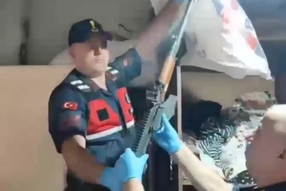15 adrese silah kaçakçılığı operasyonu
