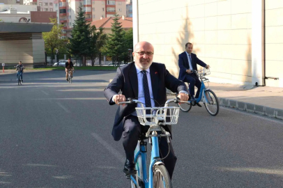 Kayseri Üniversitesi’nde  ‘Arabasız Kampüs’ etkinliği düzenlendi
