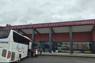 Sarıkamış şehirlerarası otobüs terminali hizmete girdi
