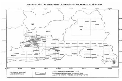 Şırnak’ta petrol ve doğal gaz için belirli alanlar acele kamulaştırılacak
