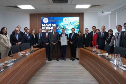 MUSKİ ‘Mavi Belge’ alan ilk kurumlardan oldu
