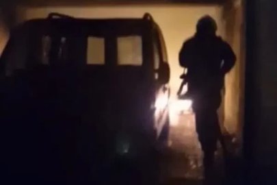 Antakya’da metruk iş yerinde yangın çıktı
