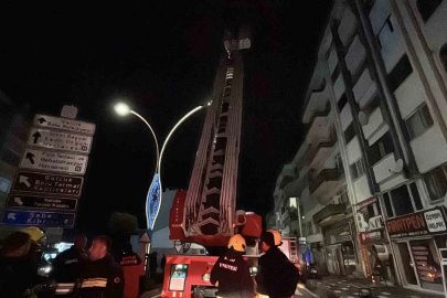 ‘Çatı yangını’ ihbarı ekipleri harekete geçirdi

