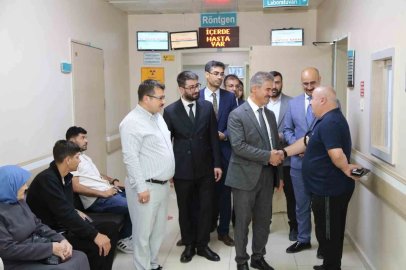 Erzurum il sağlık müdürü meral, ağız ve diş sağlığı merkezini inceledi
