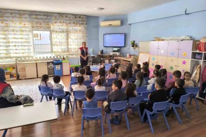 Köşk’te minik öğrencilere gıda israfı eğitimi
