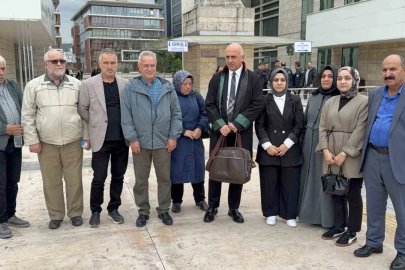Baba ve iki çocuğunun hayatını kaybettiği heyelan faciası davasına devam edildi
