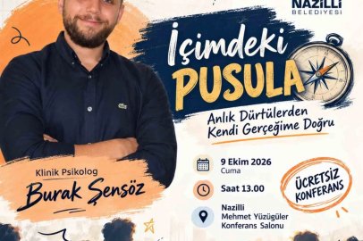 Nazilli’de çocuk ve gençlerin dünyası iki konferansta ele alınacak
