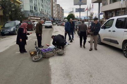 Elektrikli bisiklet kazası: 18 yaşındaki genç yaralandı
