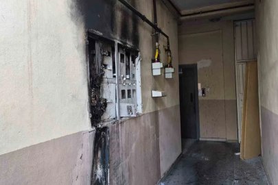 Elektrik panosunda çıkan yangın korkuttu
