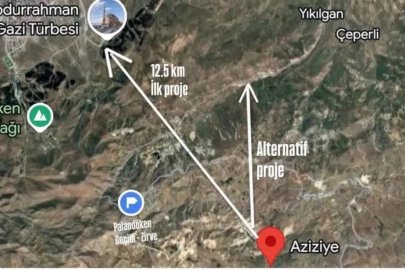 Palandöken tüneli için ilk kazma vuruldu

