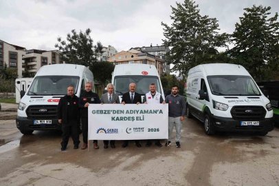 Gebze’den Adıyaman’a uzanan yardım köprüsü
