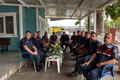 Sarıgöl’de jandarma ekipleri itfaiyecilerin haftasını kutladı
