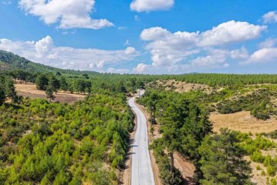 Denizli Büyükşehir iki ilçeyi modern yolla birbirine bağladı
