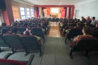 Öğrencilere gıda kaybı ve israfı eğitimi verildi
