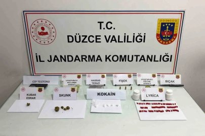 Düzce’de uyuşturucu operasyonu 1 tutuklama
