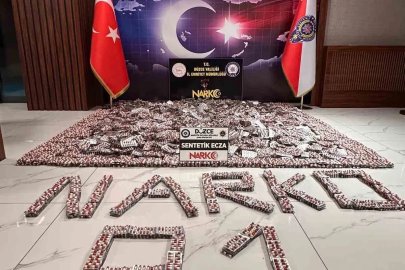 Piyasa değeri 18 milyon liralık uyuşturucu ele geçirildi
