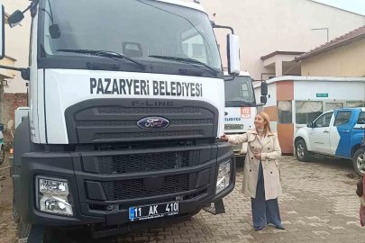 Pazaryeri Belediyesi araç filosunu güçlendirdi
