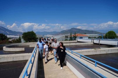 MESKİ’nin arıtma tesisinde Alman heyetten teknik inceleme
