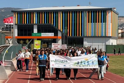 Söke’de Dünya Yürüyüş Günü için sağlıklı yaşam yürüyüşü
