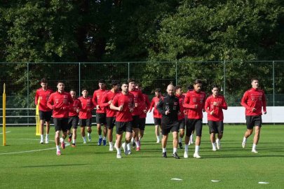 A Milli Takım, İtalya maçının hazırlıklarına başladı
